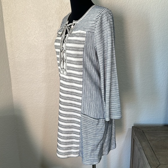 BCBGMAXAZRIA Lani Embroidered Tunic Dress - Picture 6 of 14